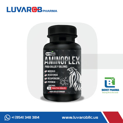 Aminoácidos y Vitaminas para Gallos -  Aminoplex